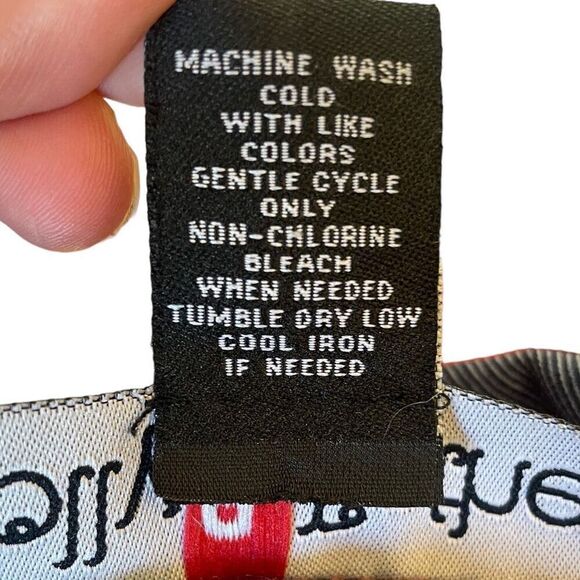 Polly & Ester Red Plaid Flannel Fitted Shirt Sz M - Picture 11 of 11